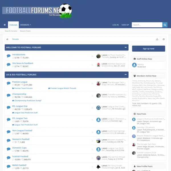 Football Forums
