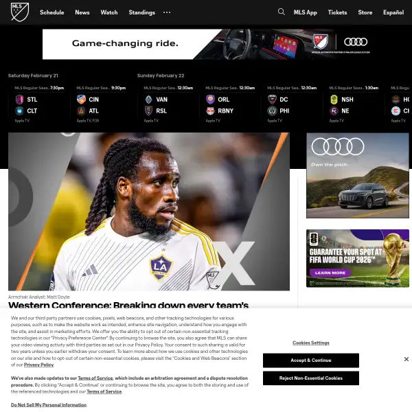 MLSsoccer.com - The Official Site of Major League Soccer
