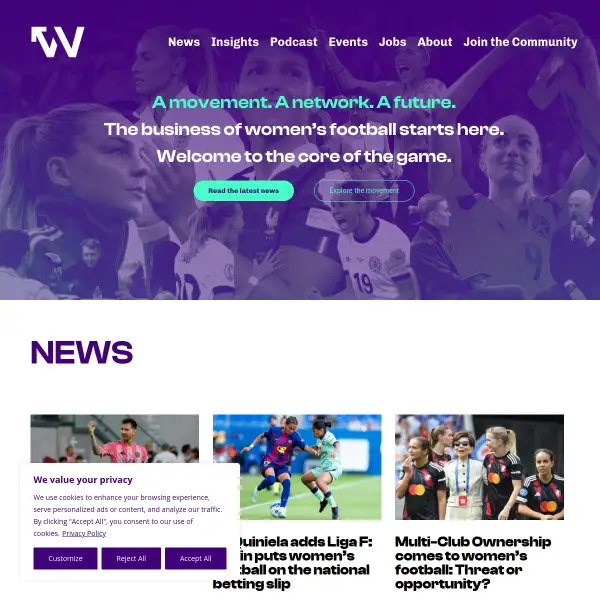 The Rise of Women's Football