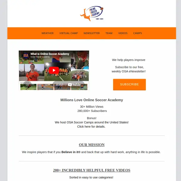 Online Soccer Academy